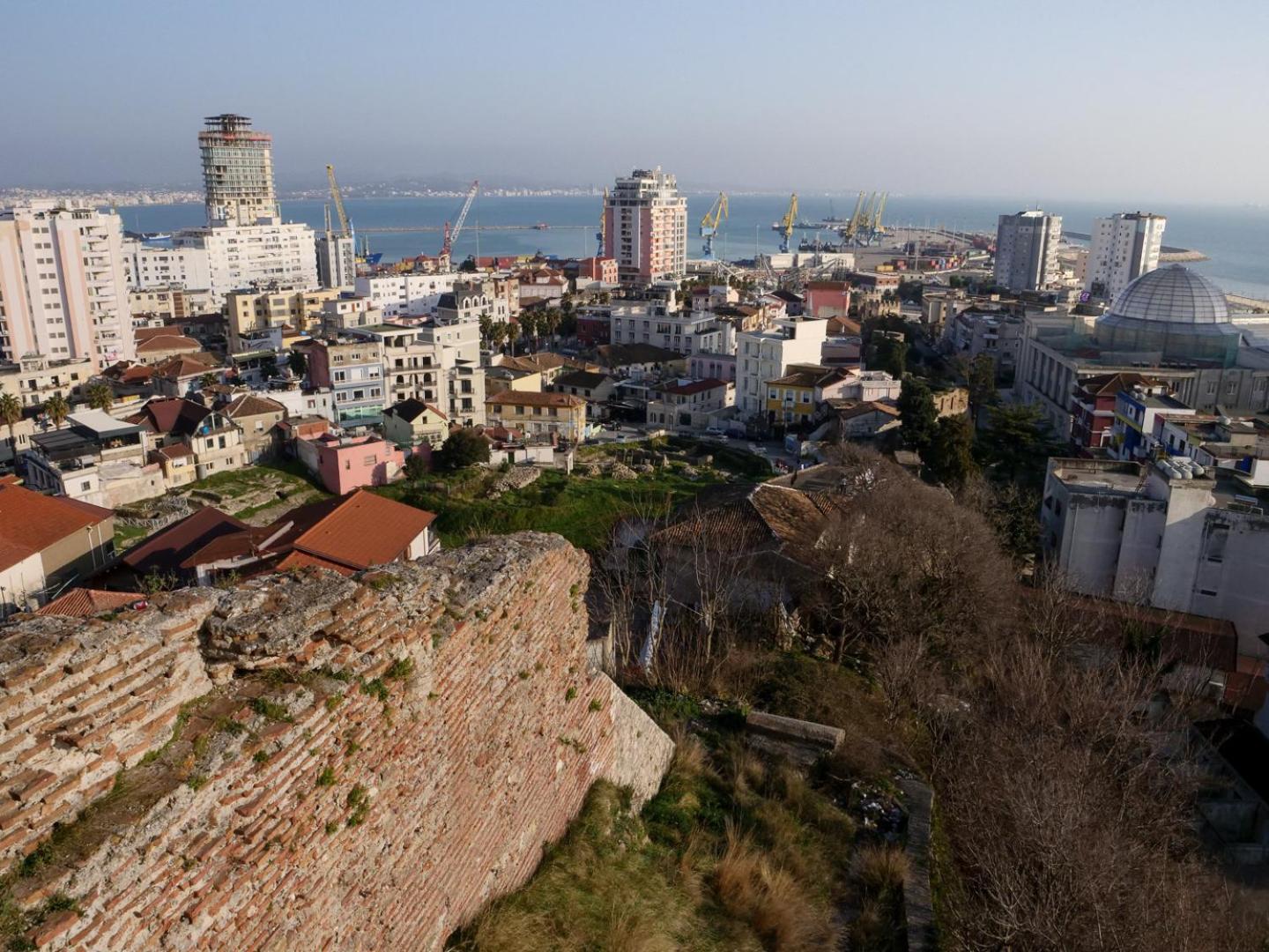 Super Apartment In The Ancient Roman Amphitheater Durrës Exteriör bild